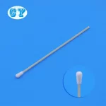 Disposable Nasopharyngeal Flocked Swab Individually Packaged Nylon Tip Medical Nasal Swab